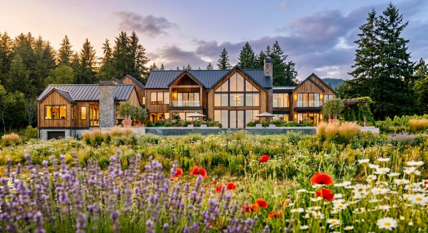 Approved residence concept, twilight